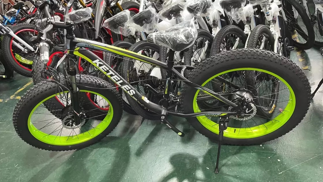 72V 2000W Fat Tire E-Bike mit Dualmotor & 23Ah Akku